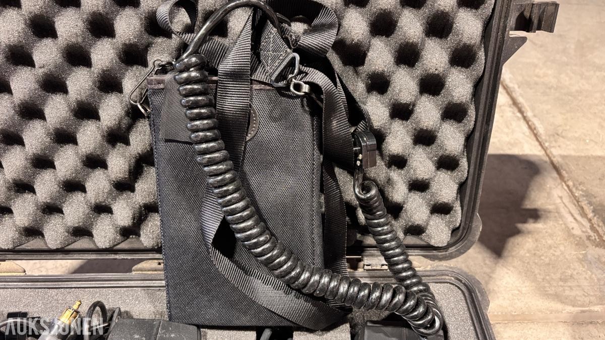 2 stk. Dragon T12/MK2 portable søkelys med transportkasser