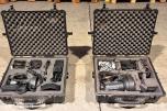 2 stk. Dragon T12/MK2 portable søkelys med transportkasser