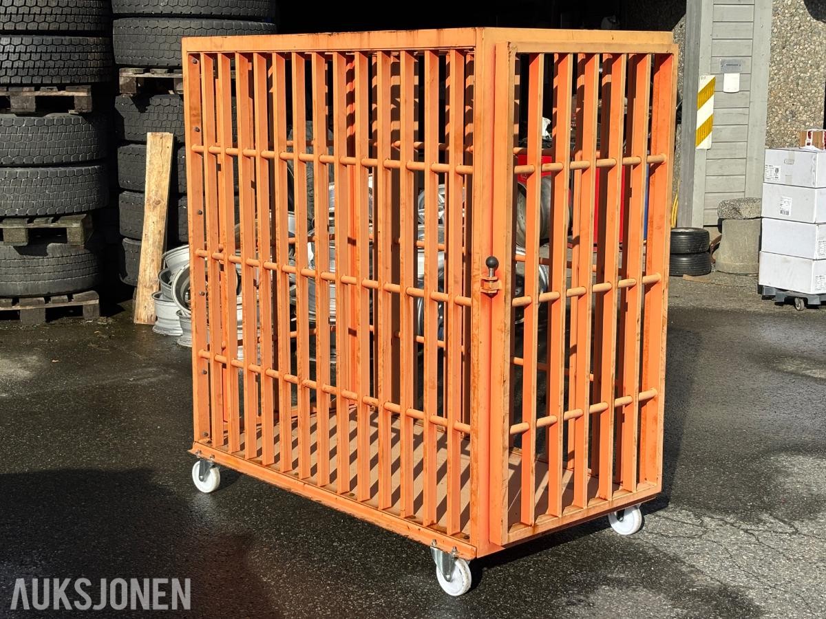 Fyllebur / sikkerhetsbur BRBJ800 for lastebilhjul  – på hjul - 235kg