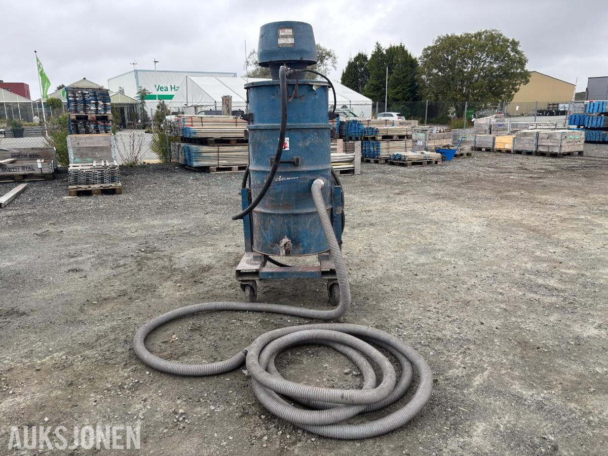 Nederman NE64 Industristøvsuger - Arbtrykk 7bar - ca. 50 m Sugeslange