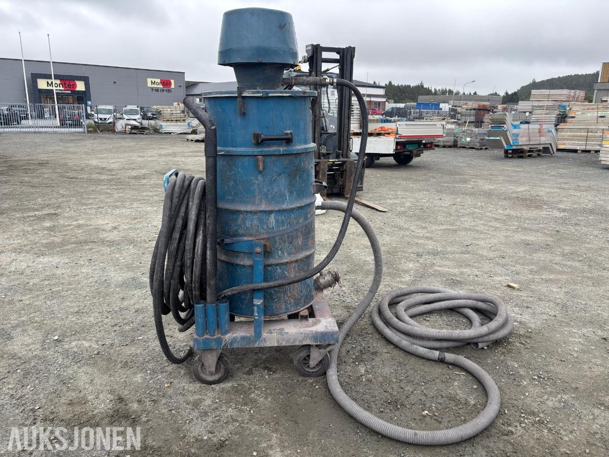 Nederman NE64 Industristøvsuger - Arbtrykk 7bar - ca. 50 m Sugeslange