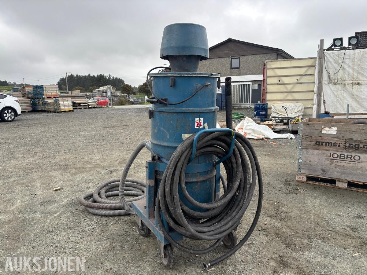 Nederman NE64 Industristøvsuger - Arbtrykk 7bar - ca. 50 m Sugeslange