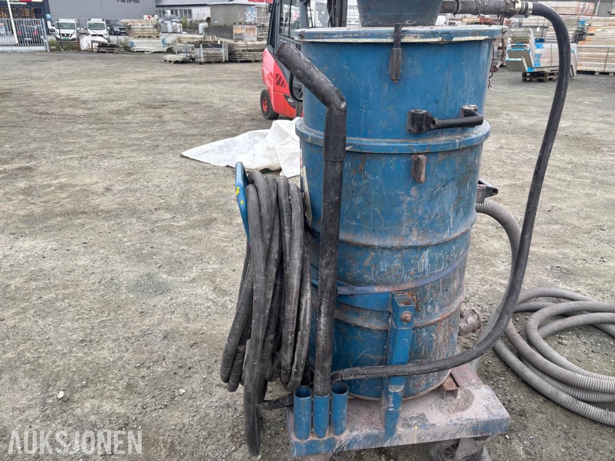 Nederman NE64 Industristøvsuger - Arbtrykk 7bar - ca. 50 m Sugeslange