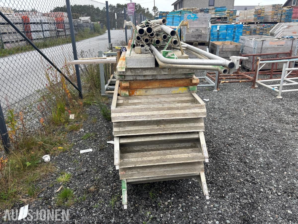 Stillas 1sett 1.6m Trapperepo – trapperepo, rekkverk, spir og labanker