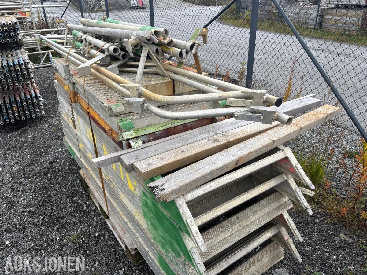 Stillas 1sett 1.6m Trapperepo – trapperepo, rekkverk, spir og labanker
