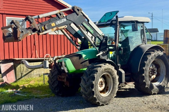 2010 Deutz-Fahr Agrofarm 420 traktor med Trac-Lift TL120 SL frontlaster - Timer: 4680