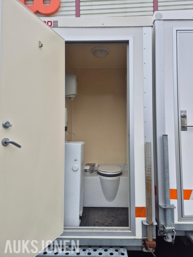 2012 Arnpro mannskapsbrakke med toalett og oppholdsrom