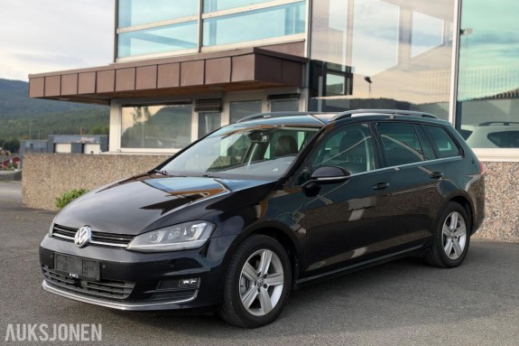 2015 Volkswagen Golf HIGLINE 1.6 D 105 HK HENGERFESTE NAVI LED MASSASJE CRUISE