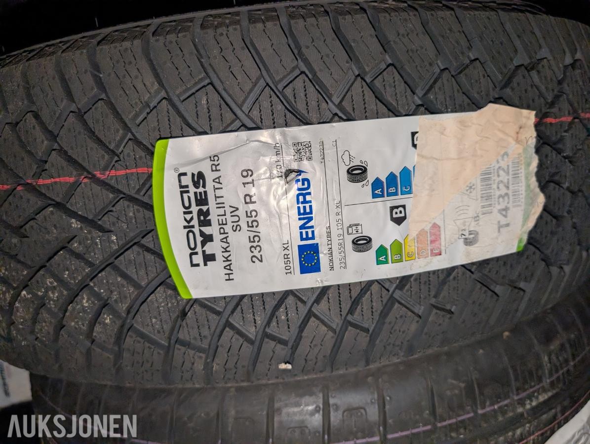 6 stk Dekk 19'' div dimensjoner 