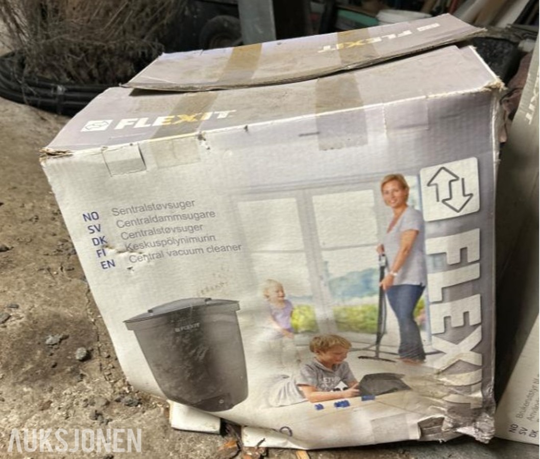 2018 Flexit sentralstøvsuger Uåpnet