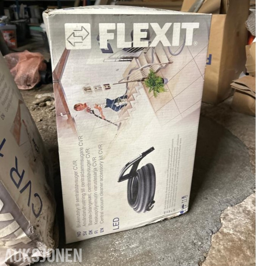2018 Flexit sentralstøvsuger Uåpnet