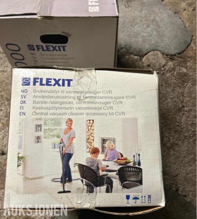 2018 Flexit sentralstøvsuger Uåpnet