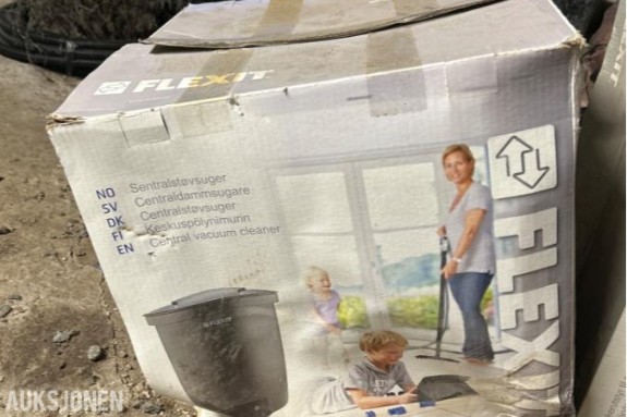 2018 Flexit sentralstøvsuger Uåpnet