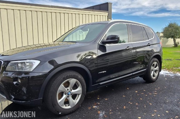2012 BMW X3 xDrive20d 4x4 Automat – kjede + turbo byttet – EU til 09/2027