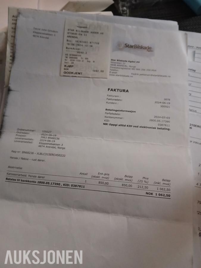 1994 VOLVO 460 GL AUTOMAT S+V DEKK EU OK TIL 01.2029
