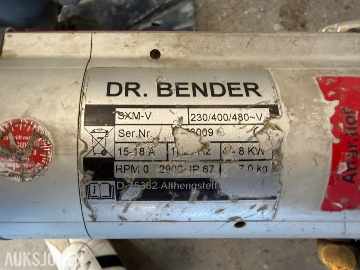 DR. Bender Høyfrekvensaggregat m/3 stk. sager (diamant)