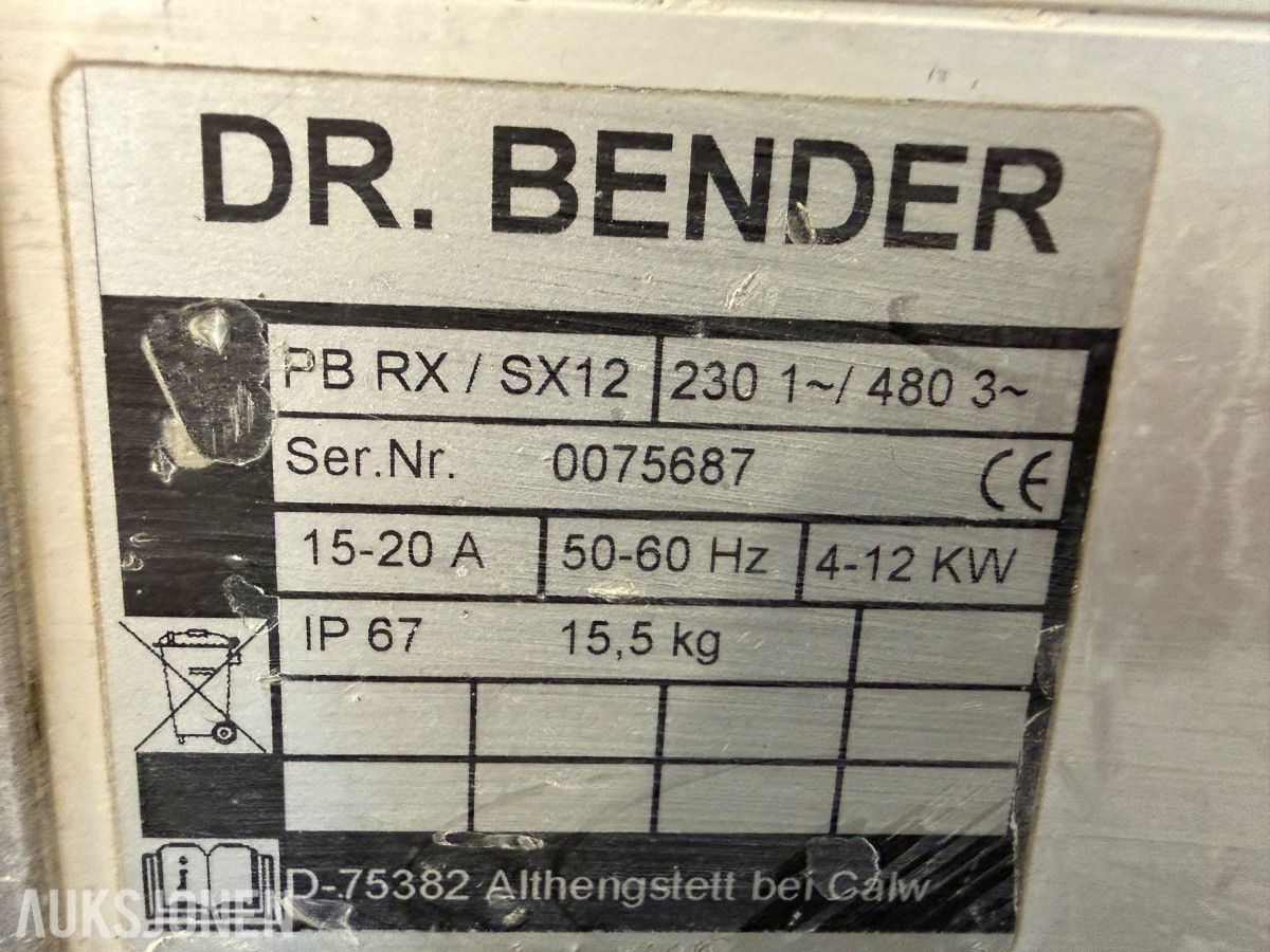 DR. Bender Høyfrekvensaggregat m/3 stk. sager (diamant)