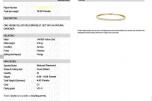 4.63CT DIAMANTARMBÅND I 14K GULL. NATURLIGE DIAMANTER! TAKSTBREV OG SERTIFIKAT!