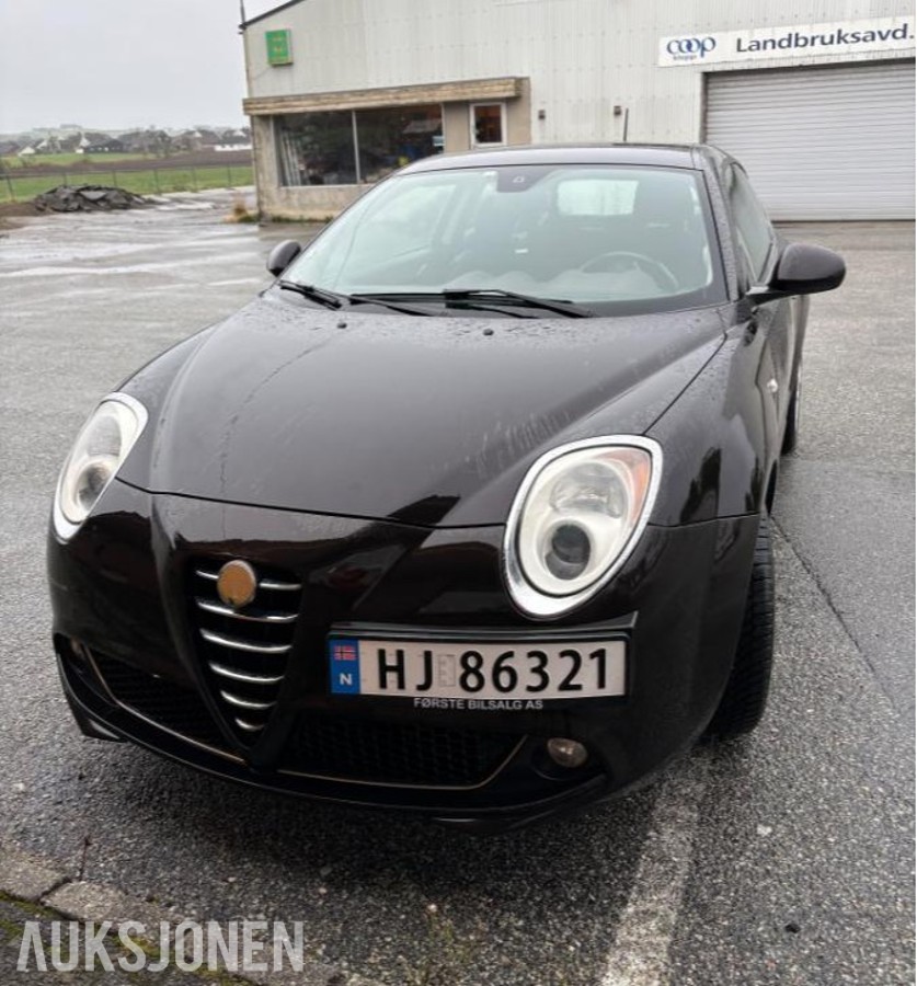 2010 Alfa Romeo MiTo 1.4 105hk  cruisekontroll eu ok 11.2027    183094km