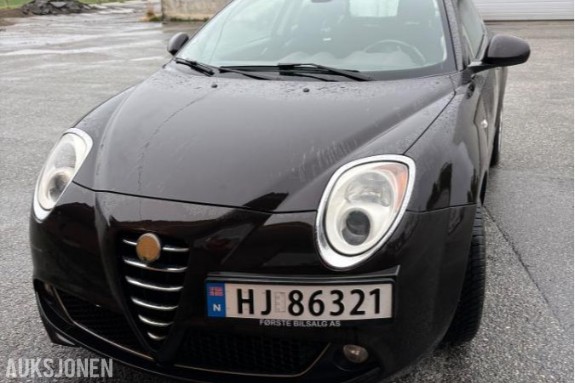 2010 Alfa Romeo MiTo 1.4 105hk  cruisekontroll eu ok 11.2027    183094km