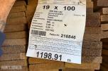 1198,91 LM PALLEBORD 19 X 100 MM - 300 STK