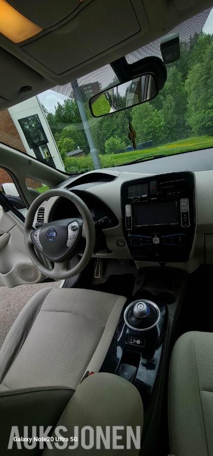 2012 Nissan Leaf 24kWh Cruisekontroll, Ryggekamera, S+V Dekk