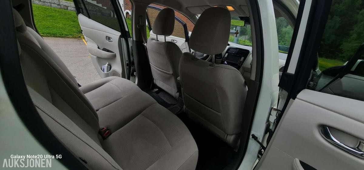 2012 Nissan Leaf 24kWh Cruisekontroll, Ryggekamera, S+V Dekk