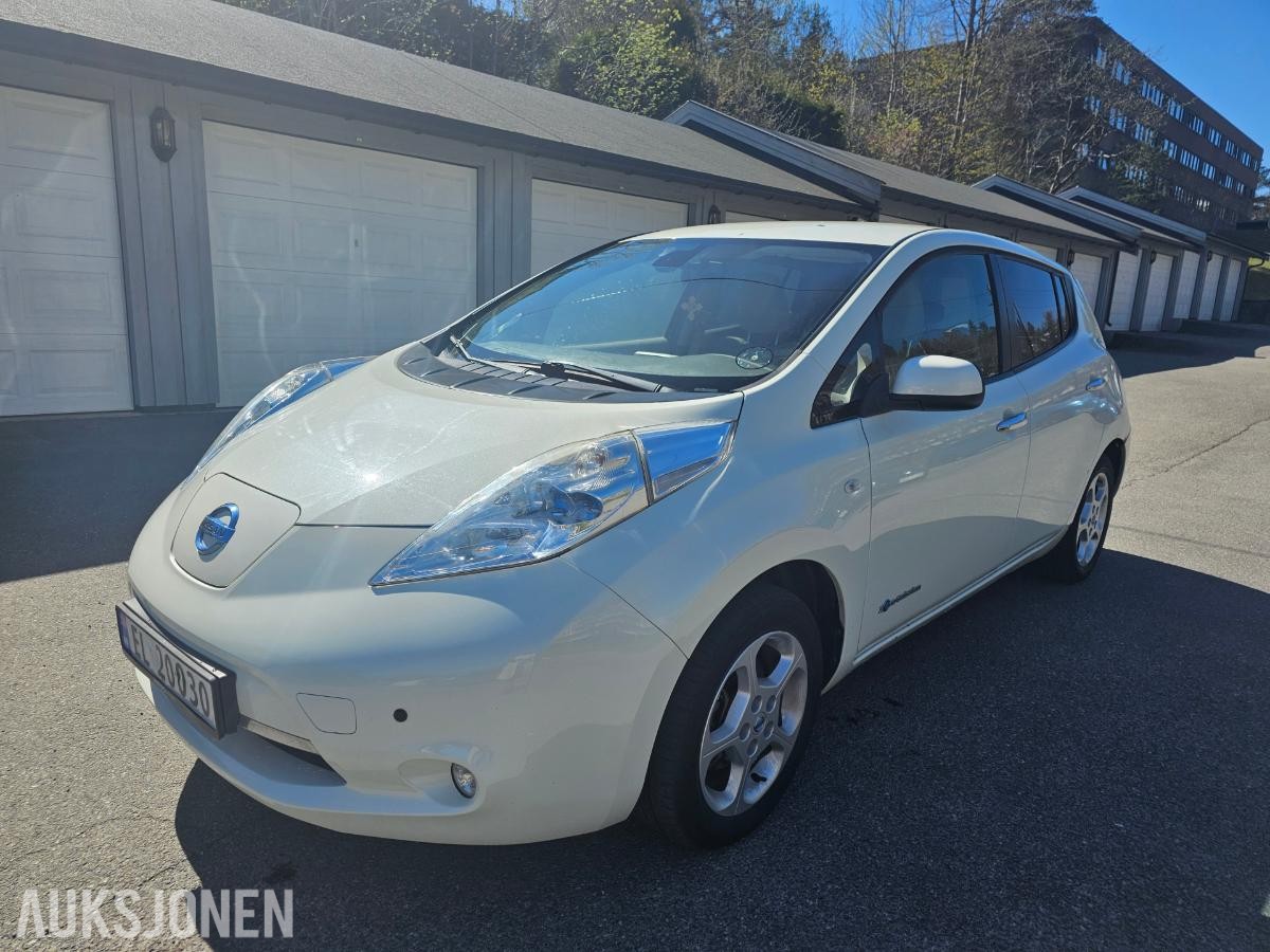 2012 Nissan Leaf 24kWh Cruisekontroll, Ryggekamera, S+V Dekk