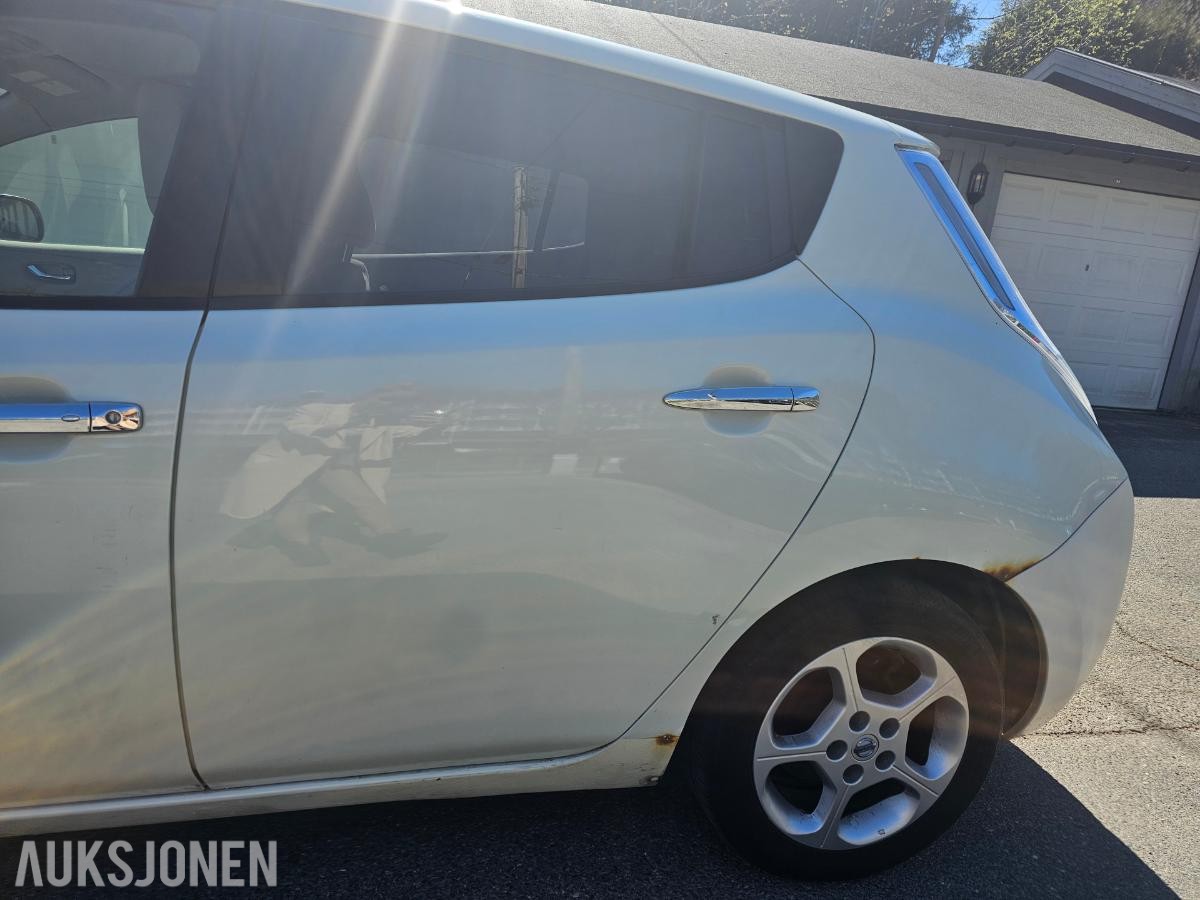 2012 Nissan Leaf 24kWh Cruisekontroll, Ryggekamera, S+V Dekk