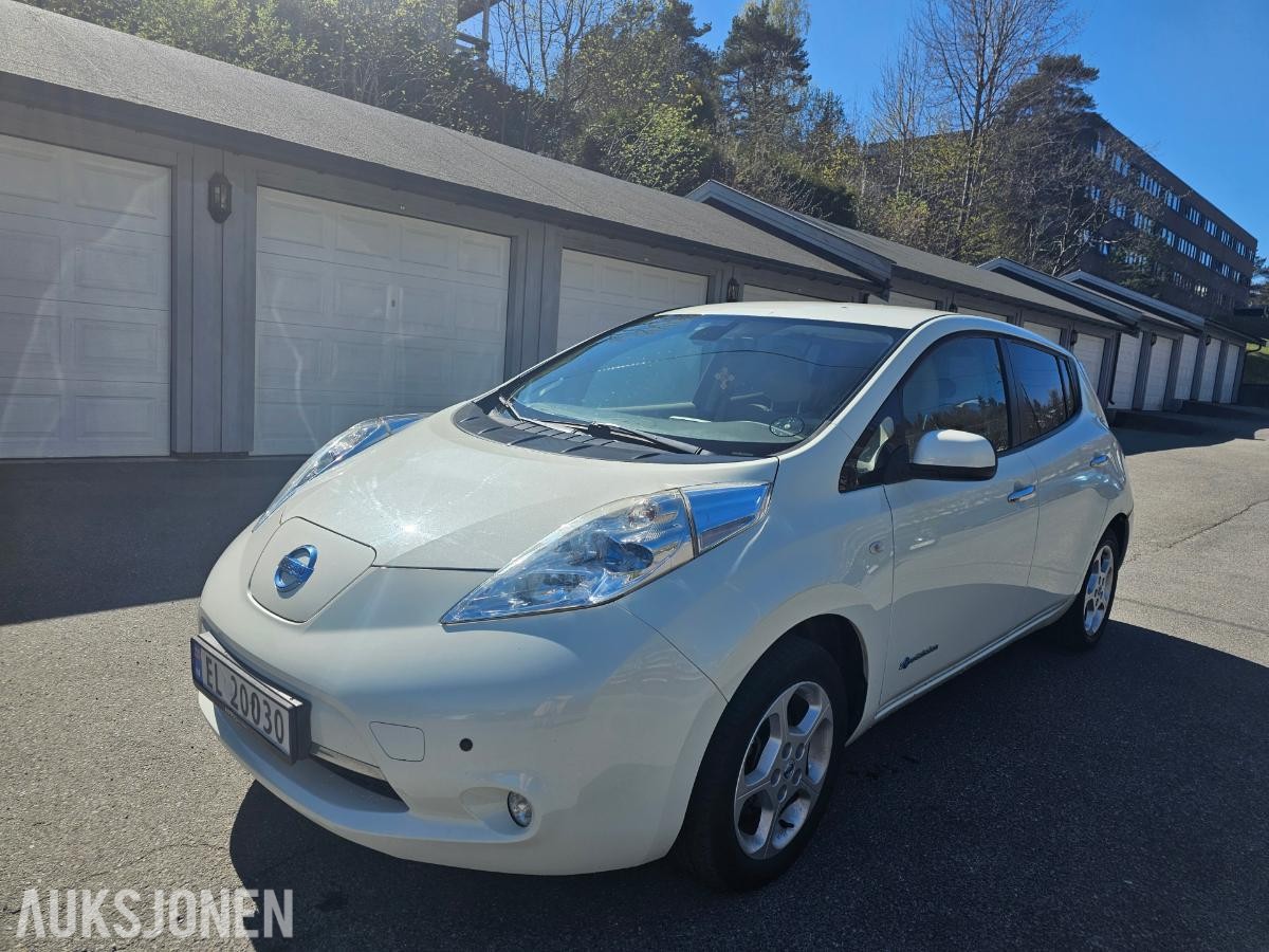 2012 Nissan Leaf 24kWh Cruisekontroll, Ryggekamera, S+V Dekk