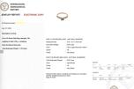 1.02CT DIAMANTRING I 14K GULL. NATURLIGE DIAMANTER! TAKSTBREV OG SERTIFIKAT!