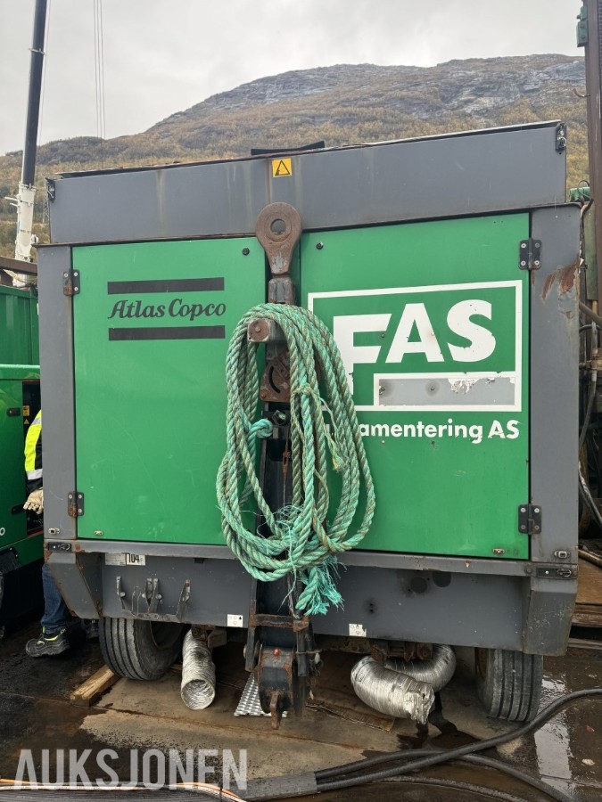 Atlas Copco XAS 186 dieselkompressor – 2003 – XC 3003 styring