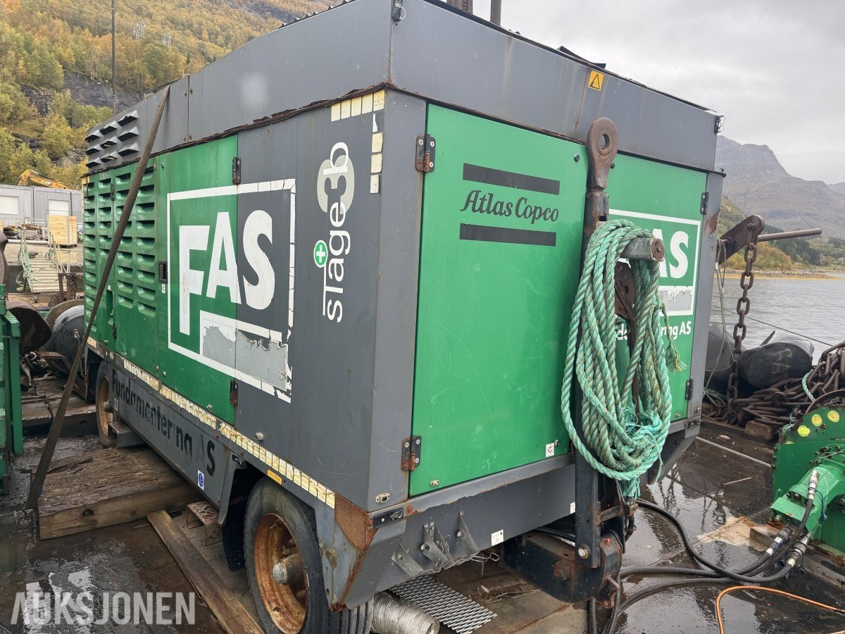 Atlas Copco XAS 186 dieselkompressor – 2003 – XC 3003 styring