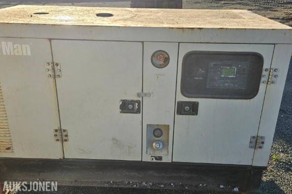 PowerMan dieselaggregat – ca. 326 driftstimer – kapslet