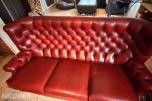 Eksklusivt Chesterfield møbelsett   3-seter + 2 lenestoler
