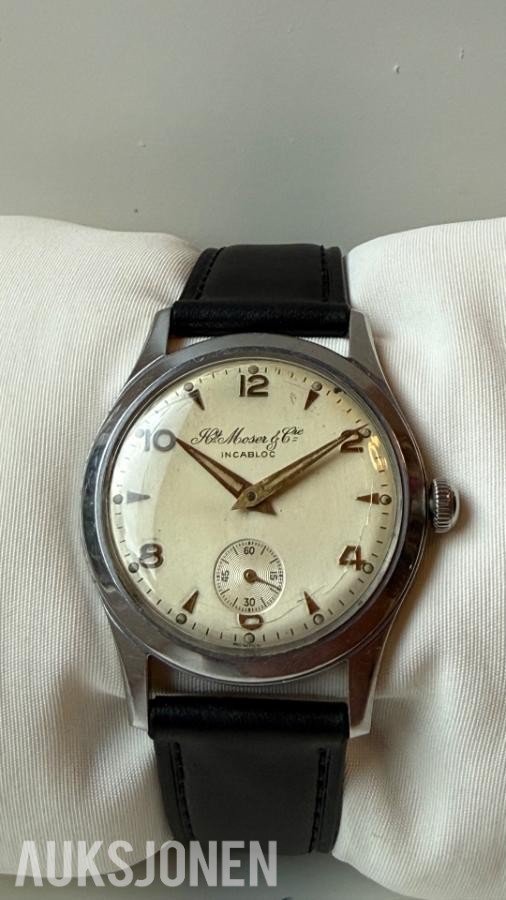 H. moser & cie Estimert 1940-/tidlig 1950-tallet.