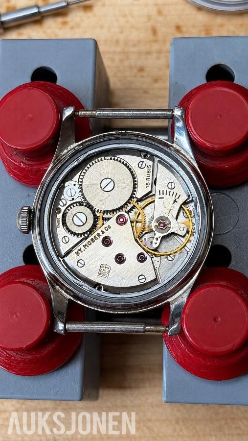 H. moser & cie Estimert 1940-/tidlig 1950-tallet.