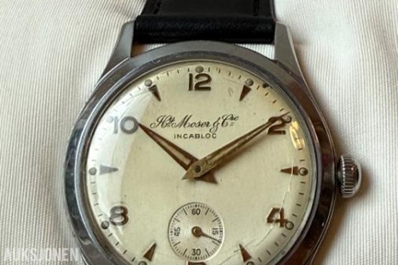H. moser & cie Estimert 1940-/tidlig 1950-tallet.