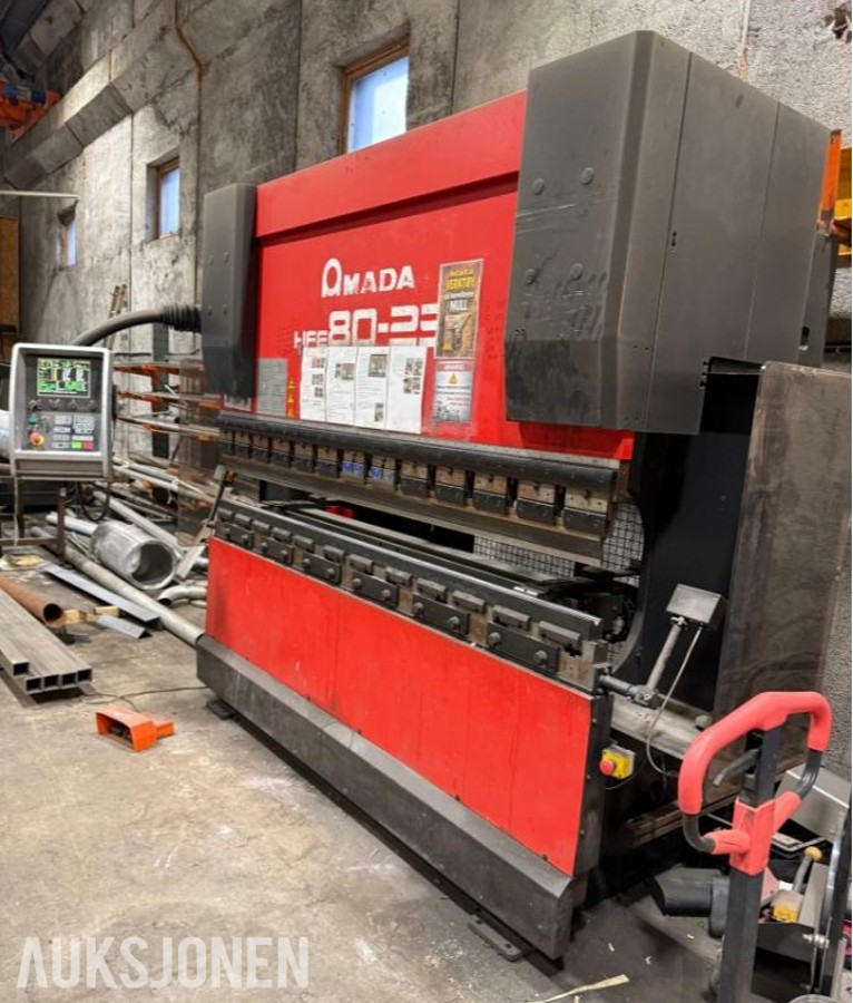 2007 Amada HFE 80-25 hydraulisk CNC-kantpresse – 80 tonn