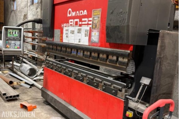 2007 Amada HFE 80-25 hydraulisk CNC-kantpresse – 80 tonn