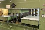 Hydraulisk limpresse/finerpresse  Pellegrini, Italia | 3-seksjons industrimaskin