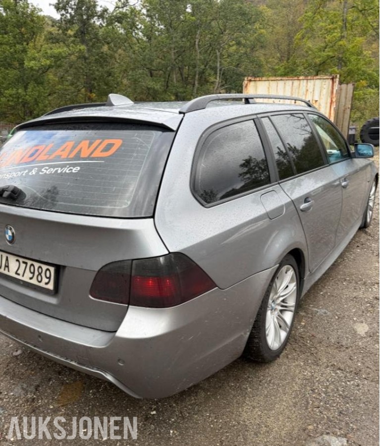 2004 BMW 525D AUTOMAT CRUISEKONTROLL HENGERFESTE, SKINNSETER