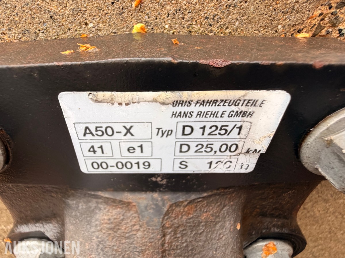 620 Kg Traktorlodd /m Triangelfeste