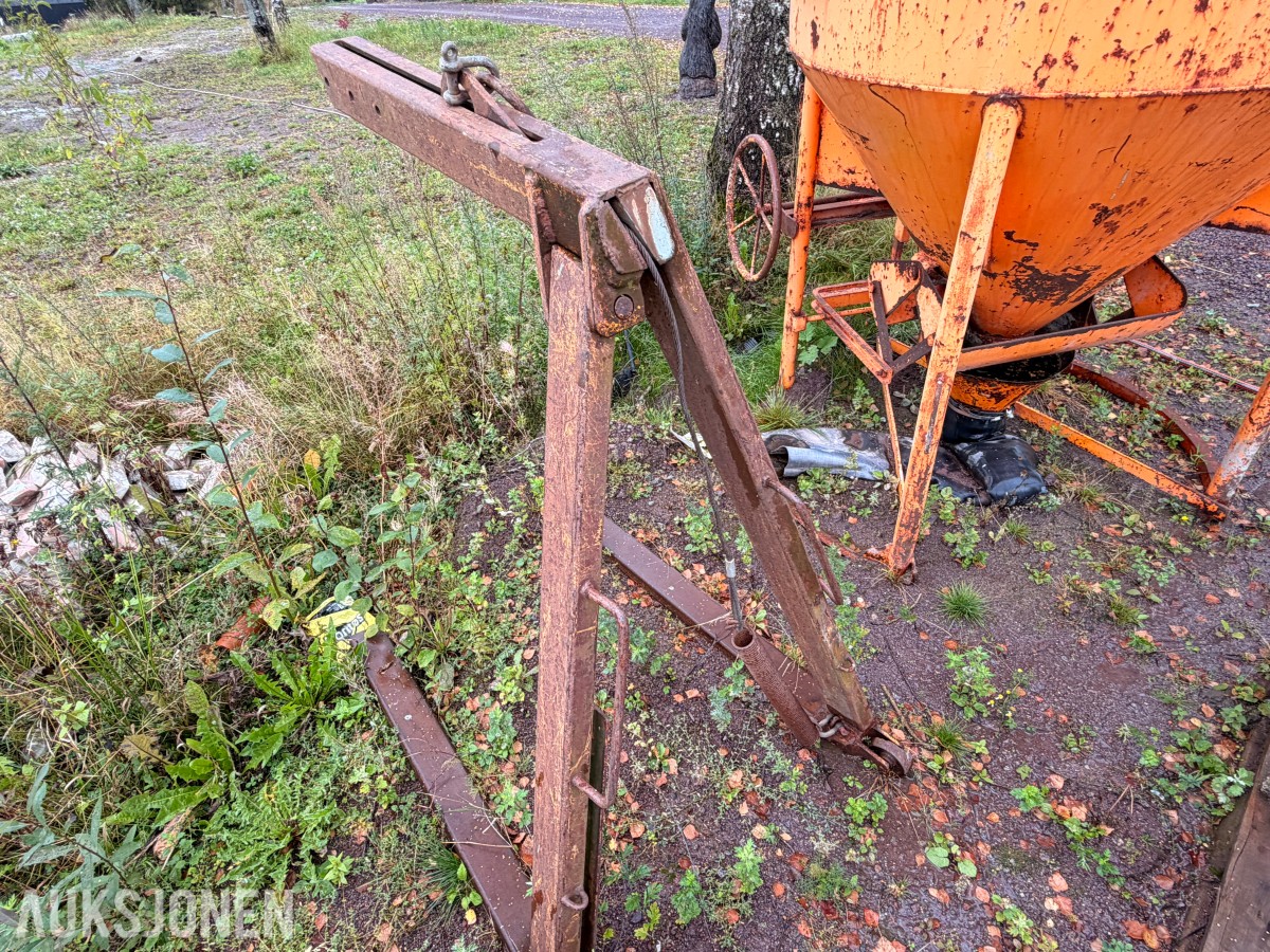 Pallegafler til kran/gravemaskin