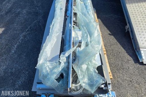 2 stk automatiske glass-skyvedører fra sluse – Besam / Record
