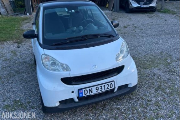 2008 Smart Fortwo 1.0 71hk automat eu ok 04.2028 KUN 100000km