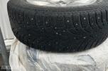 Felger og vinterdekk med pigg BMW E60 - 215/65 R16