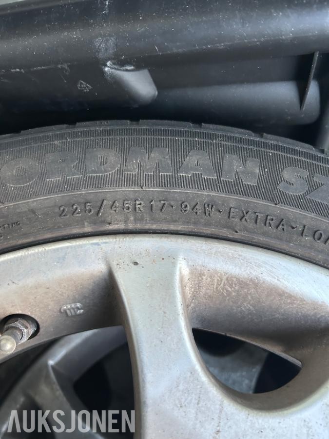 Peugeot Partner dekk & felg – 225/45 R17, 4 stk