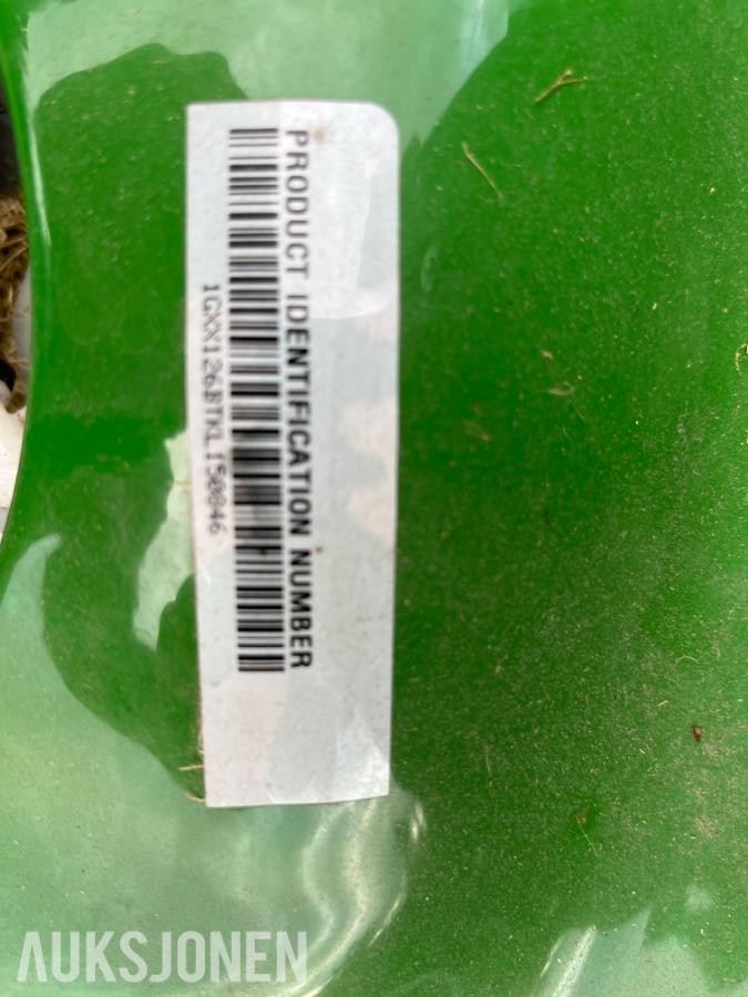 2020 John Deere X 126 sitteklipper