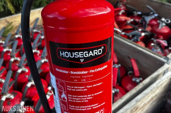 35 STK BRANNSLUKNINGSAPPARATER HOUSEGARD 6KG